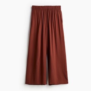 H&M Rust Red Crop Pull-on Pants